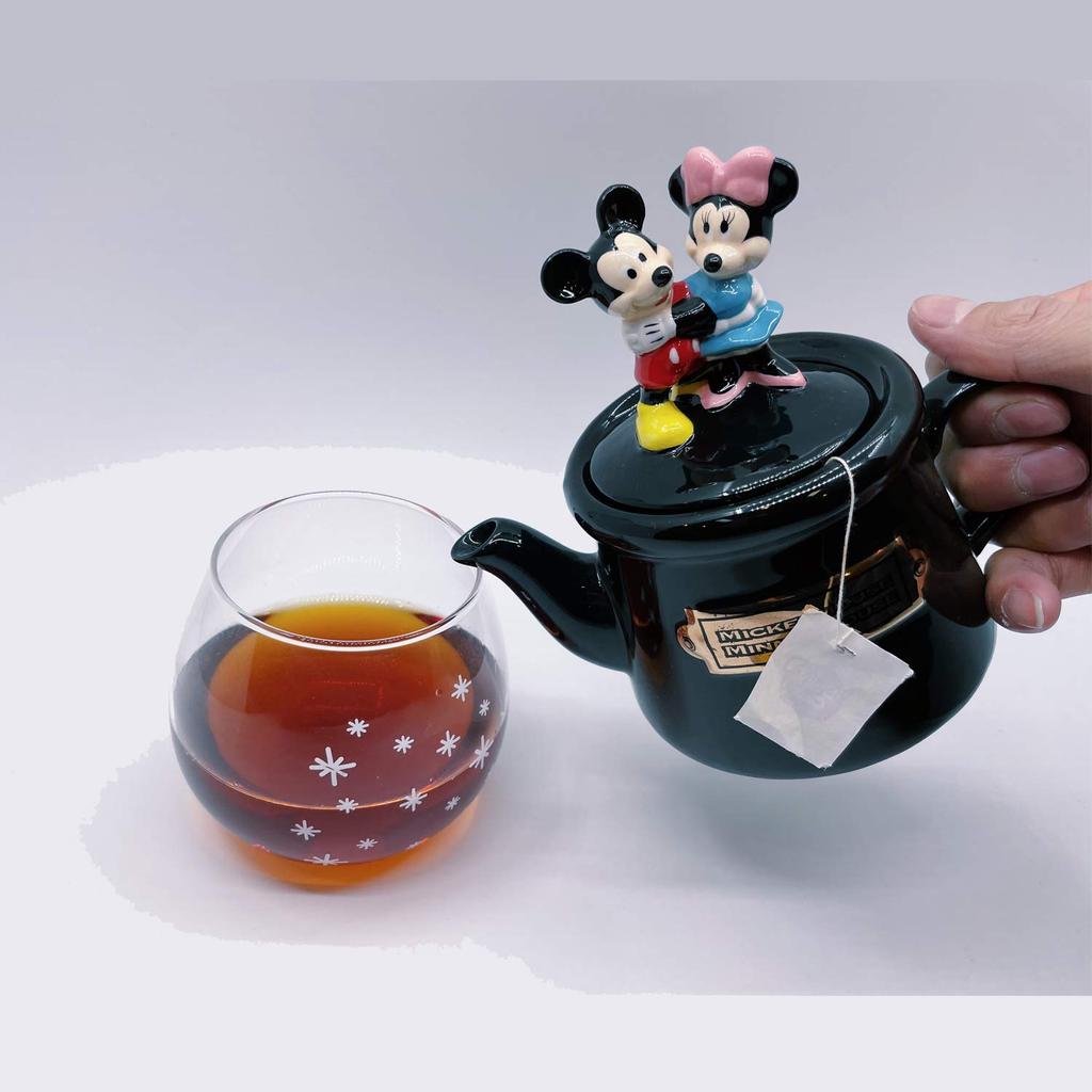 Disney Микки Маус Минни Маус Одноместный чайный сервиз Чайник Стеклянная чашка Глобус Чайник Микки Товары Украшение Disney Подарок Женщине Подарок на день рождения