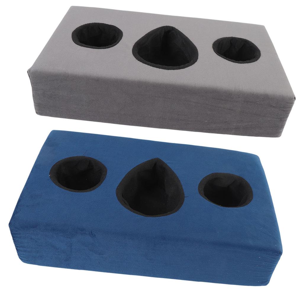 Подушка-подстаканник для дивана Предотвращает проливы Губка 3 отделения Подставка для напитков для дивана для автомобилей, автодомов, лодок