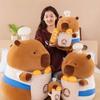 New Chef Kapibara Plush Toy Ugly Cute Bread Baked Capybara Doll