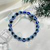1/2/4 шт. Синие Глаза Бусины Эластичные Браслеты Модный Браслет с Подвеской 'Сглаз' Для Мужчин Женщин Ручная Работа Шарм Украшения