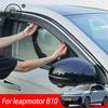 Дефлекторы боковых окон автомобиля Козырьки окон Ветровики Для leapmotor B10 2025 2026 Ветрозащитные козырьки Защита от солнца и дождя Навесы Укрытия