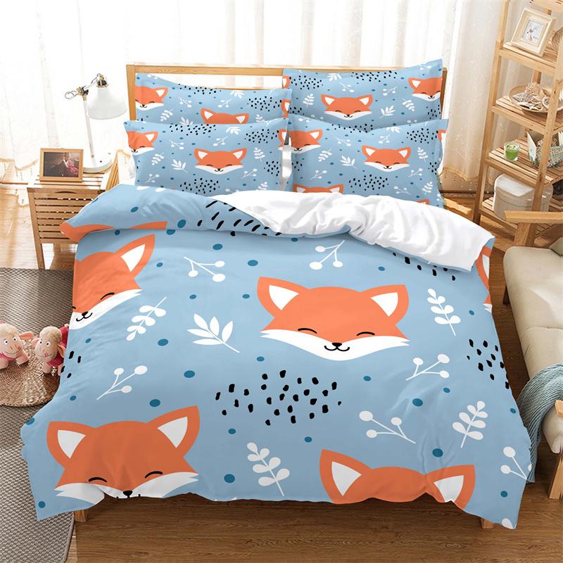 Cartoon Animal Bedding Collection Animal Theme Duvet Cover Collection Fashion Duvet Cover ChildrenS Bedroom Cartoon Duvet Cover Bedding Collection