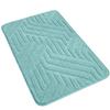 AYO Bath for Entryways and Bathrooms Mat, Absorbent, Washable, Quick-Drying, Fluffy, Microfiber, Non-Slip, 4060cm, Large, Green,