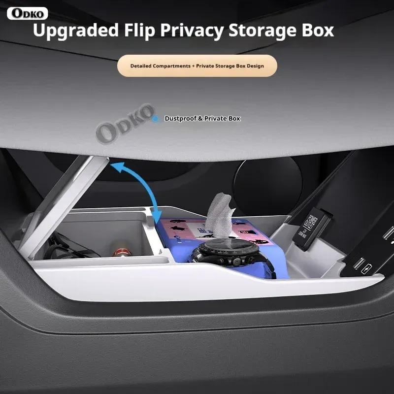 Silicone Storage Box 2025 FOR Dongfeng Honda S7 Center Console Modification Anti-slip Pad Accessories Organizer Decoration