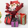 5m/10m Waterproof PVC Gift Wrapping Paper Christmas Birthday Floral Packaging Paper Moisture Proof Oil Resistant Craft Paper