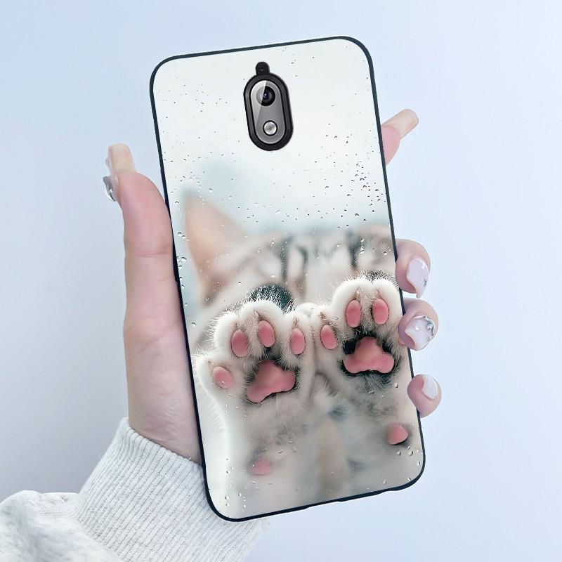 Корпус Для Nokia 3.1 TA-1049 TA-1057 / Nokia 3 TA-1032 TA-1028 Чехол Для Телефона Роскошный Милый Крутой Мальчиков Девочек Мягкий Силикон Матовый Чехол