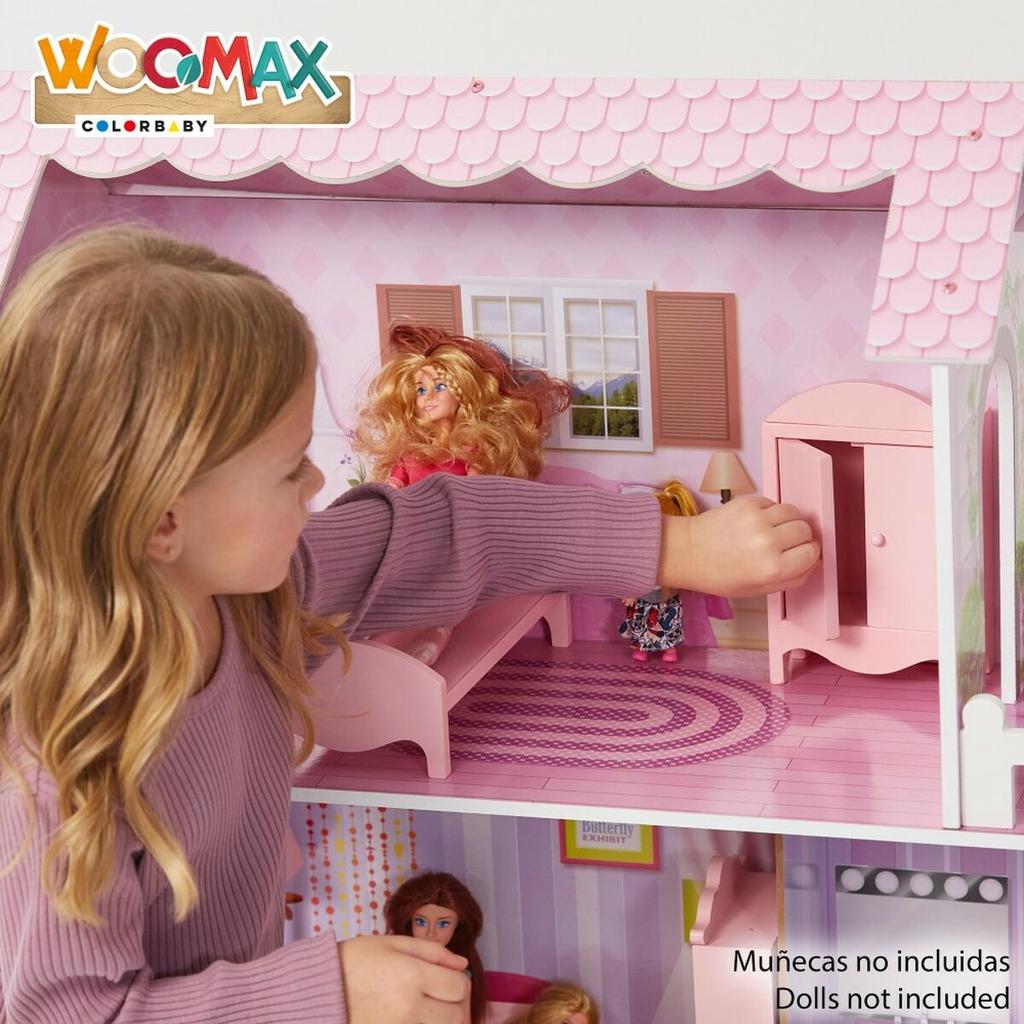 Doll's House Play & Learn 14 Pieces 80 X 112 X 31 Cm