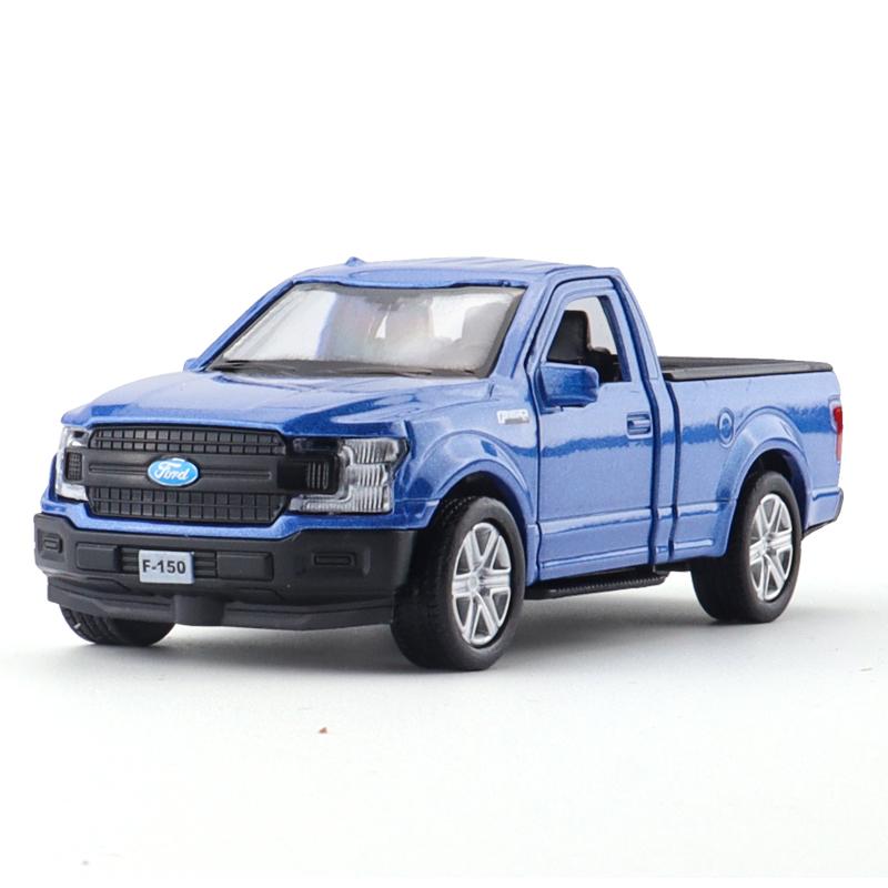 Ford F150 SVT Raptor 2018 Пикап Симулятор Литье под давлением и Игрушечные Транспортные Средства Машинка с инерционным механизмом и открывающимися дверями RMZ city 1:36 Коллекционных Моделей из Сплава