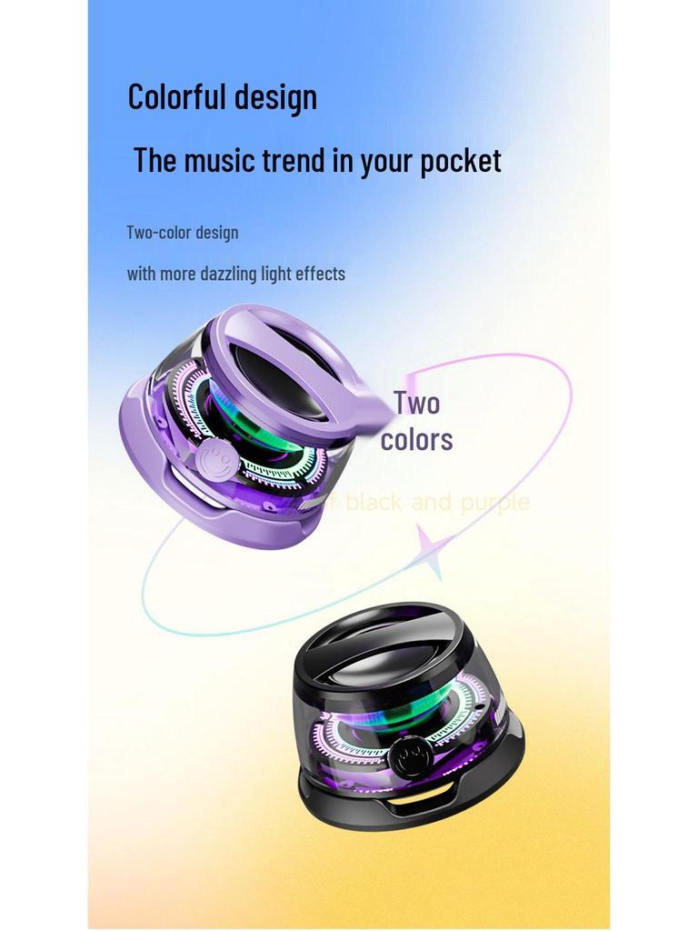 G200 Ультрамини Портативная Bluetooth-колонка - Магнитная, Уличная, Беспроводная, с Сабвуфером Super Bass.