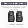 Кожаный чехол для ключей из ТПУ для Toyota Camry Prado CHR Prius Corolla RAV4 Corolla Yaris RAV4 Highlander, держатель дистанционного брелока