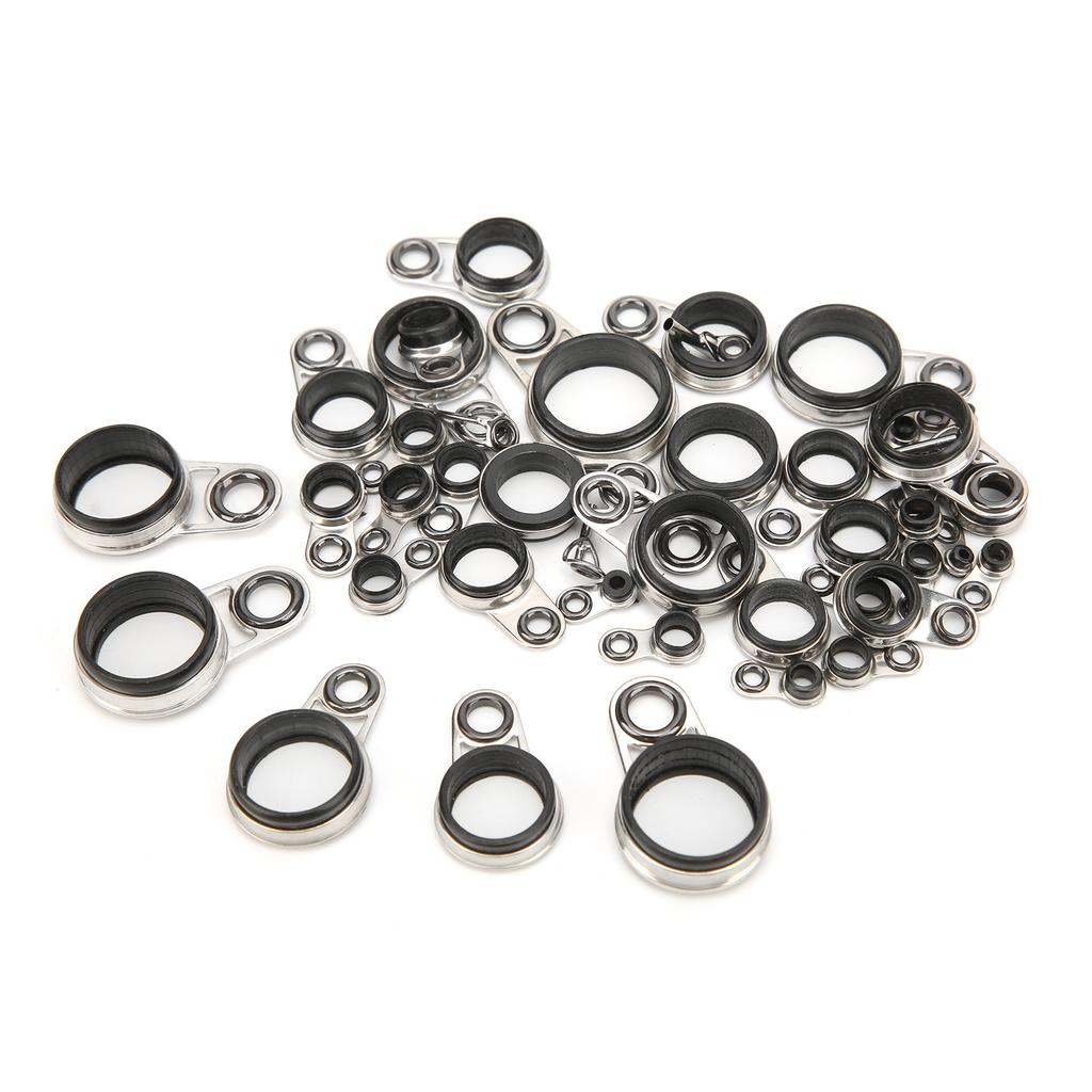 41 в 1 набор универсальных снастей для заброса камней, направляющие для удочки, кольца для лески, лучшие советы