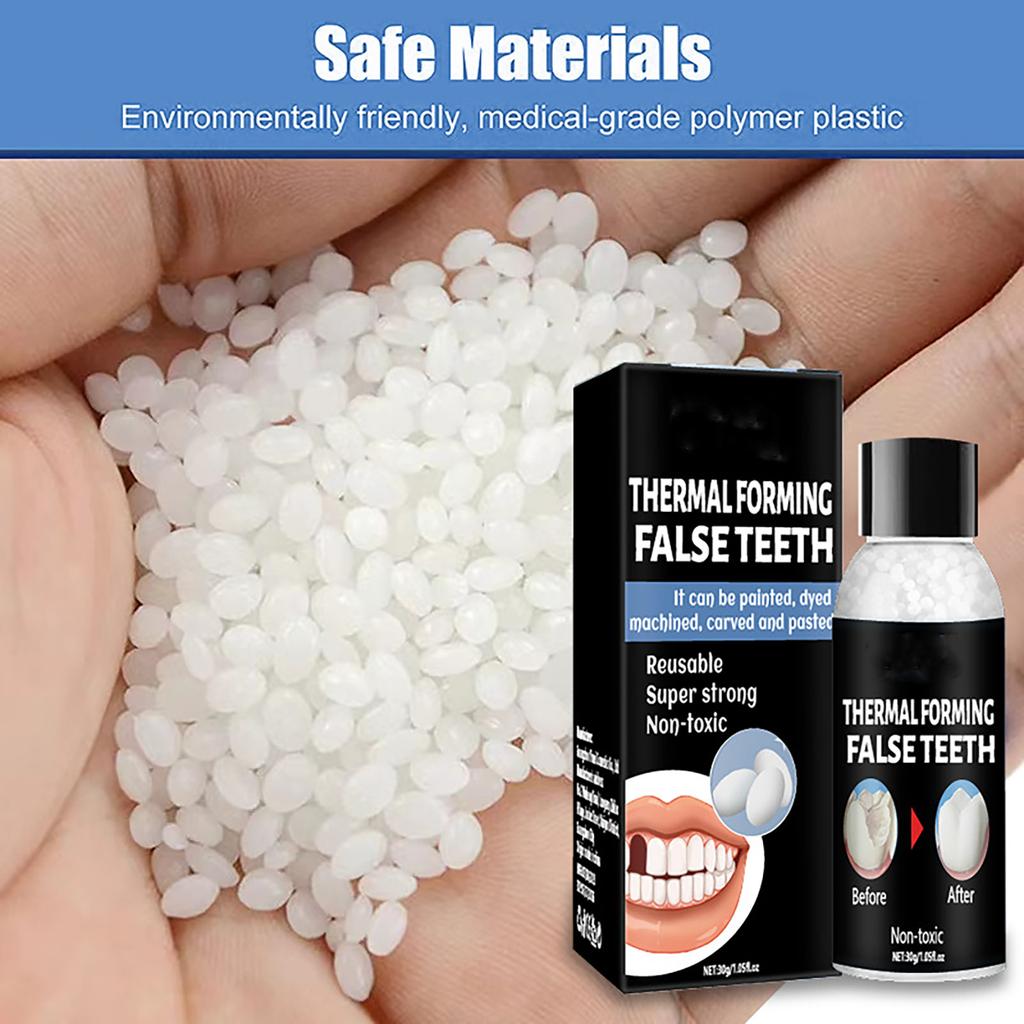 Adhesive To Gaps Between Teeth Fillings Interdental Material Denture Tools For Fixing Filling Missing Broken Tooth Moldable Fake Teeth
