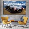 Классический автомобиль AC Cobra Car Blue Sky Wall Art Poster Масло Холст Картина Плакаты и принты Гостиная Украшение дома без рамы