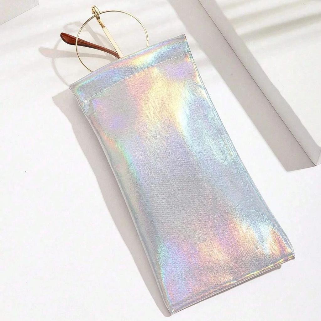 Кожаная сумка для хранения очков, мягкий ПУ водонепроницаемый защитный чехол для солнцезащитных очков, ослепительные цвета, портативная сумка для хранения очков