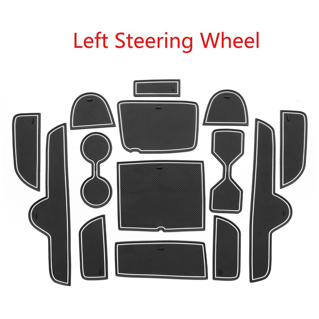 Для Kia K3 FORTE Cerato 2021-2023 GT Автомобиль Слот для ворот Коврик для чашки Противоскользящая накладка в паз двери Аксессуары для интерьера