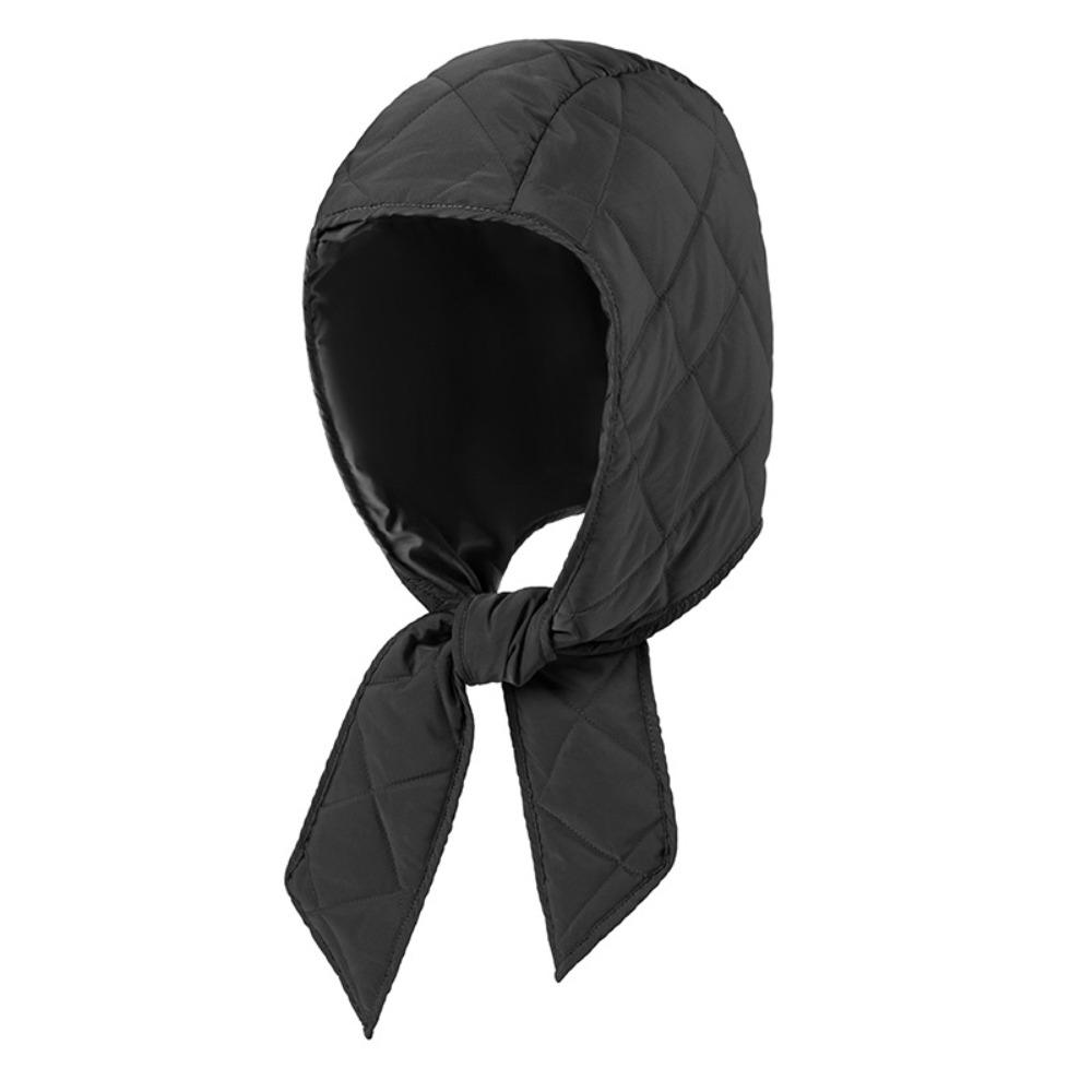 Lightweight Beanies Hats Quilted Windproof Scarf Hat Fashion Pullover Cold Hats