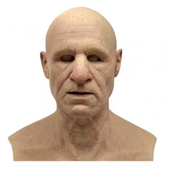 New Halloween product: Old man mask, old man and old woman headgear for holiday costumes Cos Funny props