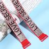 2pairs Adjustable Bra Shoulder Strap Anti Slip Underwear Strap Rhinestone Bra Strap  Ladies