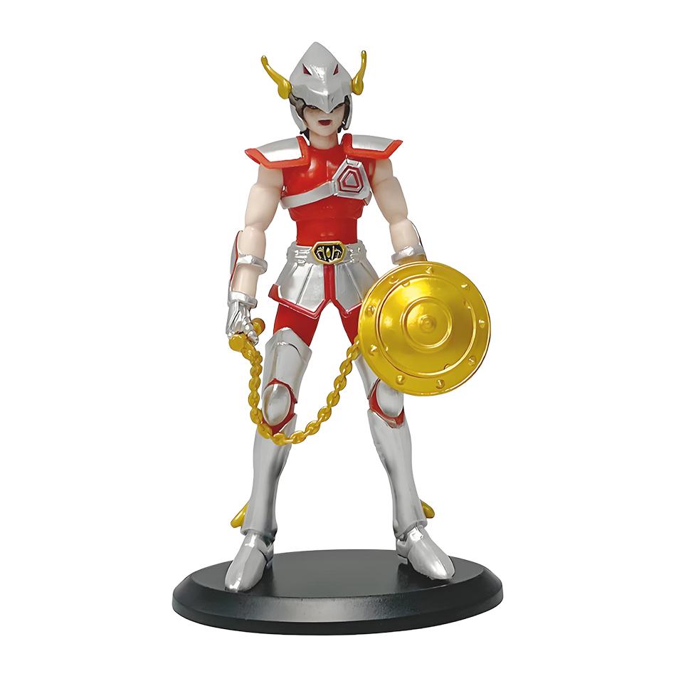 18CM Saint Seiya Anime Figure Myth Cloth Phoenix Ikki Hyoga Seiya Shiryu Standing PVC Box Figure Collection 20th Anniversary Toy