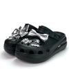 Crocs EVA Classic Crush Clog Blade Wing Angel Удобные и Модные Туфли Перфорированные Туфли Унисекс Серебристый