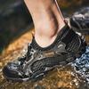 2024 уличная мужская обувь для воды, дышащая нескользящая мужская обувь для воды, быстросохнущая мужская обувь для прогулок, кроссовки с защитой носка, сетка