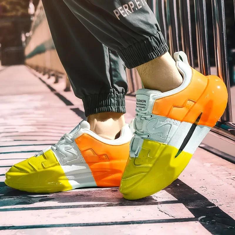 Мужская обувь Кроссовки Мужские теннисные туфли Роскошные мужские повседневные кроссовки для бега Дышащие модные мокасины Кроссовки для мужчин