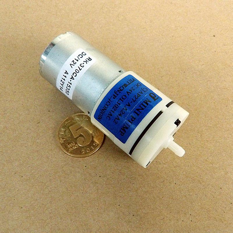 DC 5V-12V 6V 9V аквариум DIY мини Mute 370 двигатель воздушный насос кислородный насос