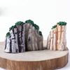 Садовые украшения 3 шт./компл. мини-горные миниатюрные игрушки бонсай орнамент завод