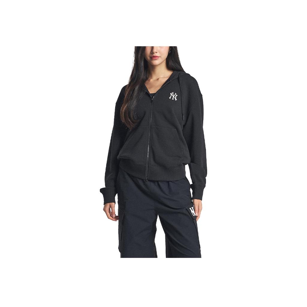 Новые бархатные куртки MLB унисекс черные 3ATR00314-50BKS