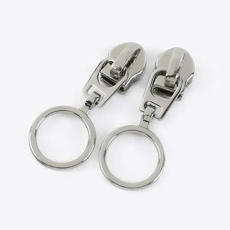 5/10/20 шт. Бегунок для молнии №5 для нейлоновых молний, пуллер для головки молнии, замок, сумка, одежда, кошелек, набор для ремонта портного, швейные аксессуары для DIY