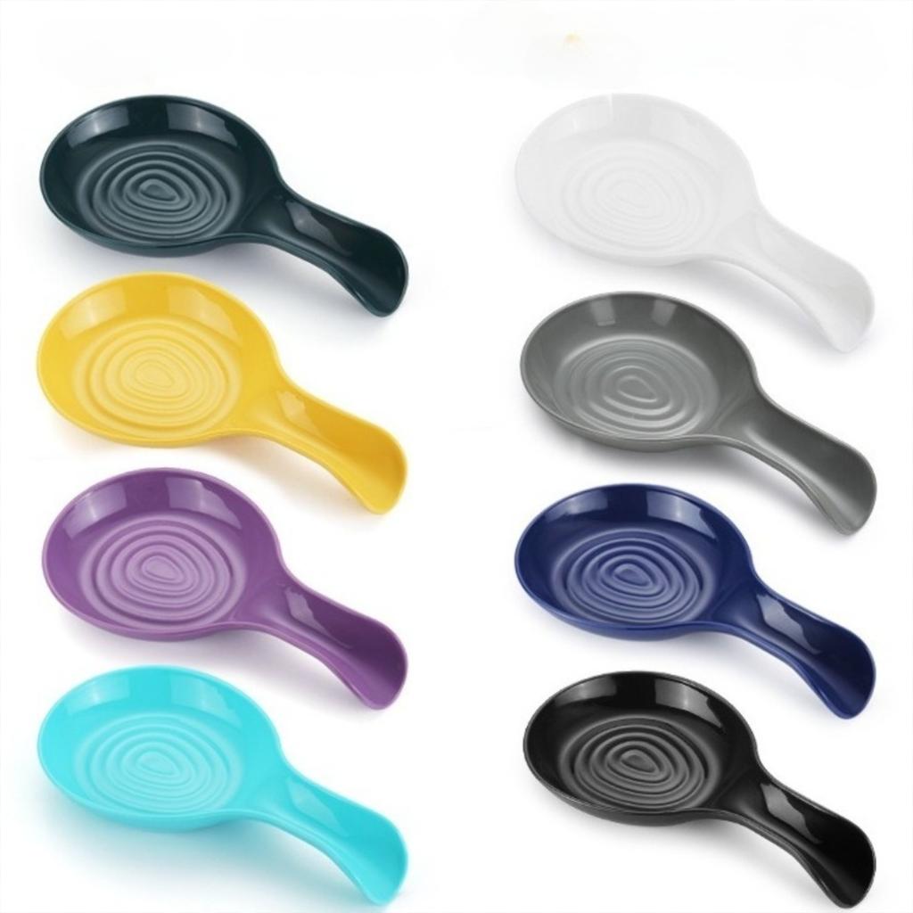 Термостойкая подставка для ложки Красочная подставка для кулинарной ложки Новая большая подставка для ложки