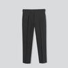 Men's Casual Loose Fit High-Waist Suit Pants - Spring & Autumn, Italian-Style, Nine-Point Length