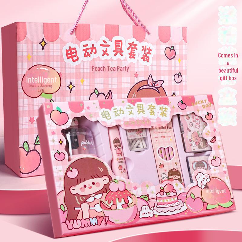 Children's Electric Stationery Gift Set - Perfect for First Graders, Birthdays, or Christmas