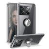 Кольцевая подставка, прозрачный защитный противоударный чехол для Oneplus ACE2 Pro, держатель-кронштейн, прозрачный мягкий силиконовый чехол из ТПУ, задняя крышка для телефона