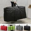 Duffle Bag Large Capacity Reusable Strong Load Bearing Moisture-proof Zipper Closure Storage Splash-proof Thin Portable Moving Luggage Bag
