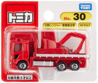 TAKARA TOMY 30 Hino Ranger Тяжелый Транспортный Средство Миниатюрная Модель Машинки Для Детей от 3 Лет Упаковка Блистер Соответствует Стандартам Безопасности Игрушек Знак ST
