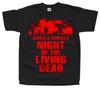 Постер Night Of The Living Dead V9 1968, черная футболка унисекс