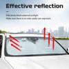 nlvc3 Car Windshield Sun Shade Cover Blocks Rays Protector Auto Interiors For Mitsubishi Eclipse Lancer Outlander Pajero ASX Delica Ex