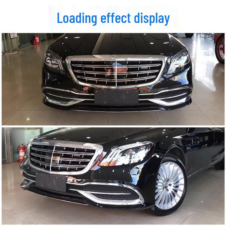 Передняя панель и держатель номерного знака Manshi для Mercedes-Benz W222 Maybach S450, S560, S680