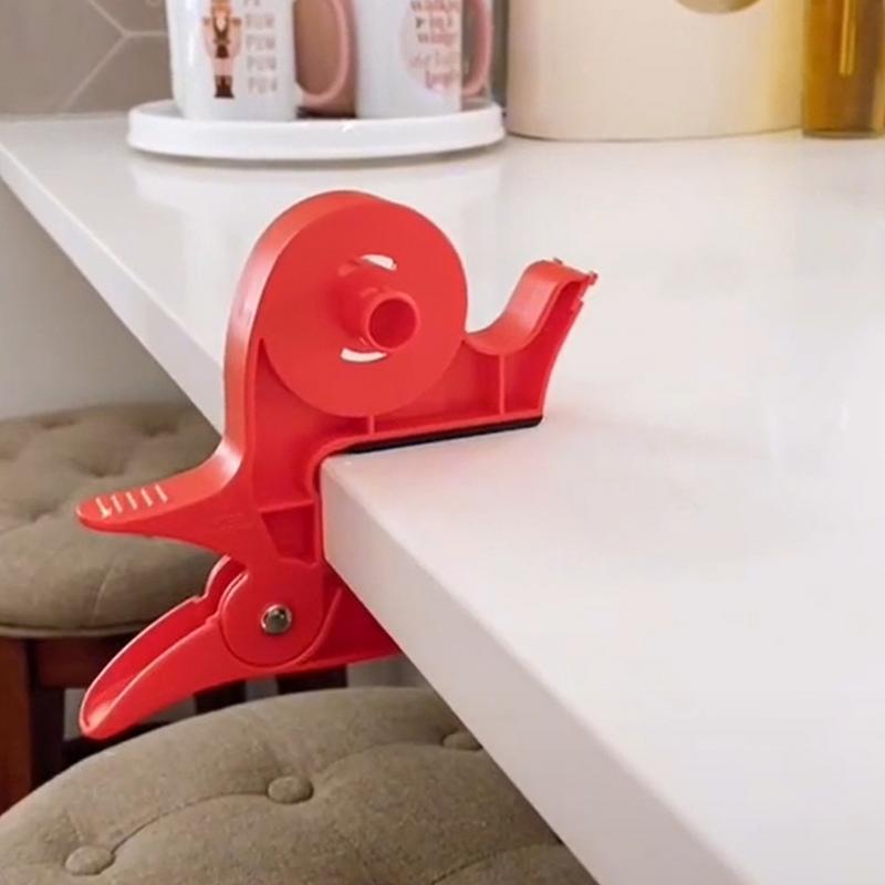 Держатель для подарочной упаковочной бумаги для стола с диспенсером для скотча Новое поступление Упаковка для рождественских подарков и конфет Держатель для рулонного скотча