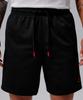 NIKE Jordan Brooklyn Mesh Shorts M - Black: University Red / Ir1419-010