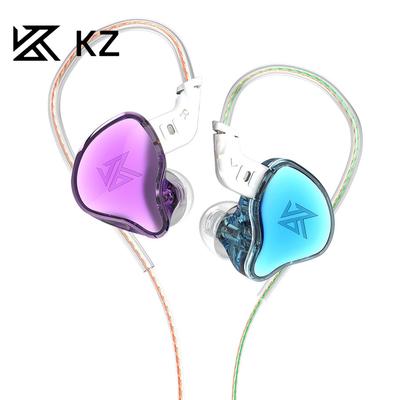 KZ-EDC Проводная HIFI-гарнитура для мониторинга Ear-in-line, высокая номинальная стоимость, тяжелый сабвуфер, игровой мобильный телефон, компьютер