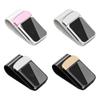 Press Switch Car Glasses Clip Stable Automotive Hanger Car Sunglasses Holder  Car Interior