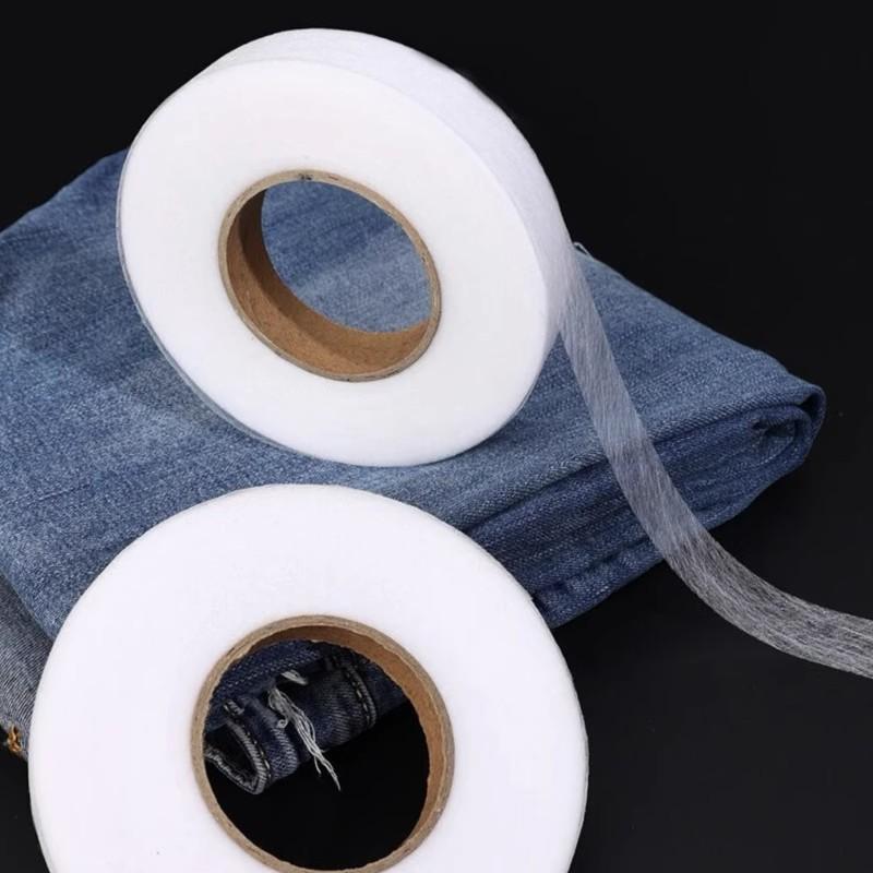 Самоклеящаяся лента для подгибки брюк, утюг, DIY, для джинсовой одежды, укорачивание длины, для шляп, одежды, термоплавкая двусторонняя лента, швейный инструмент