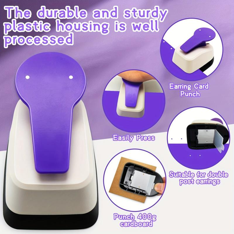 Креативные серьги, ожерелье, браслет, подвесная карточная машина для тиснения, пробивная машина для ювелирных изделий, инструмент для пробивания карт