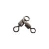 Rings Stainless Steel Ball Bearing Swivel Fishing Swivels Fishing Hook Connector Rolling Swivel