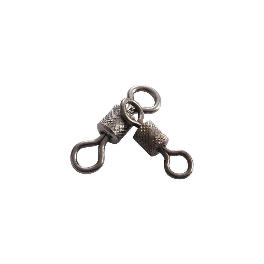 Rings Stainless Steel Ball Bearing Swivel Fishing Swivels Fishing Hook Connector Rolling Swivel