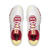 Li Ning Амортизирующие Нескользящие Износостойкие Низкие Бадминтонные Кроссовки Унисекс Серый Красный AYTV003-3