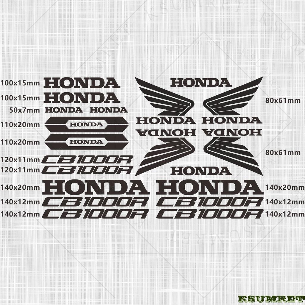 CKU5 Honda Motorcycle Stickers CB1000R Logo Decal Waterproof
