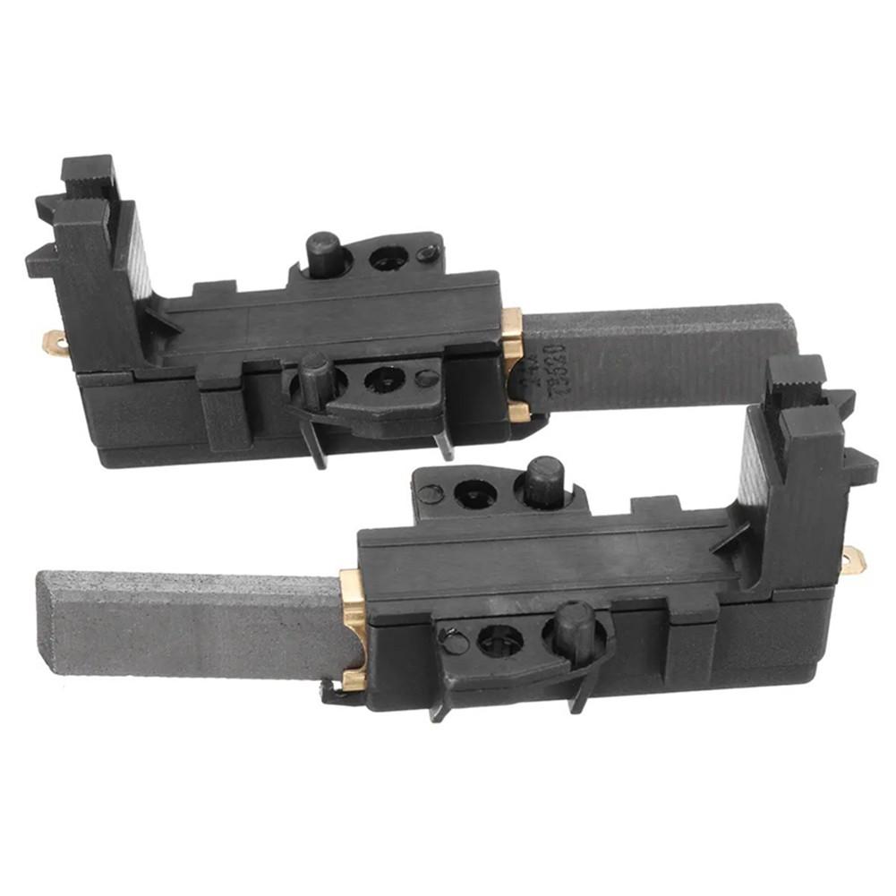 Угольные щетки двигателя Пластиковые аксессуары для стиральной машины Черные